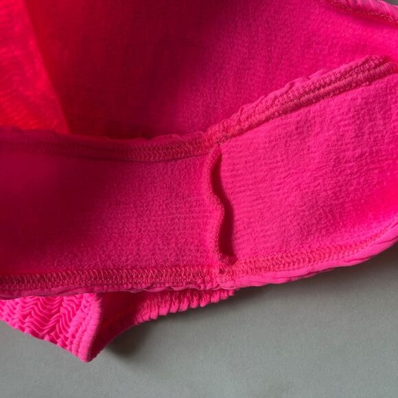 NWT Free People Cleonie Swell Maillot Monokini Swimsuit in Sherbet Musk One Size - Picture 7 of 9